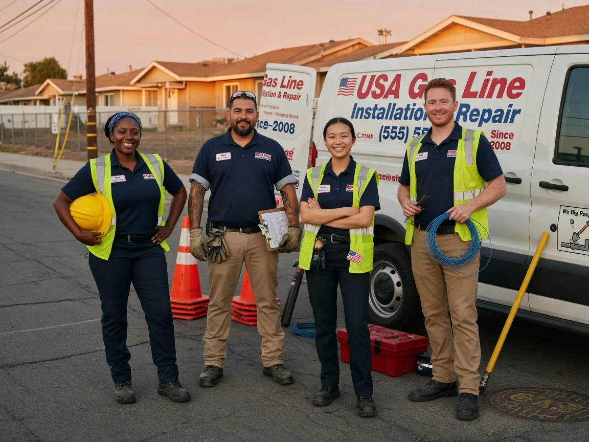 Gas Line Installation company in Ona, WV
